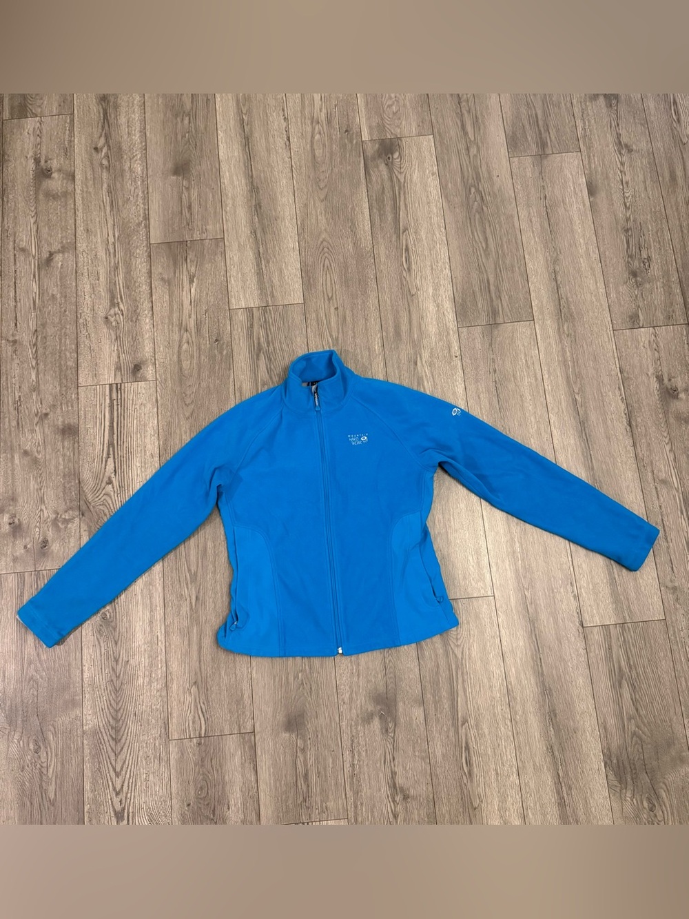Mountain Hardwear Blue Full Zip Women’s Size Large Fleece Jacket